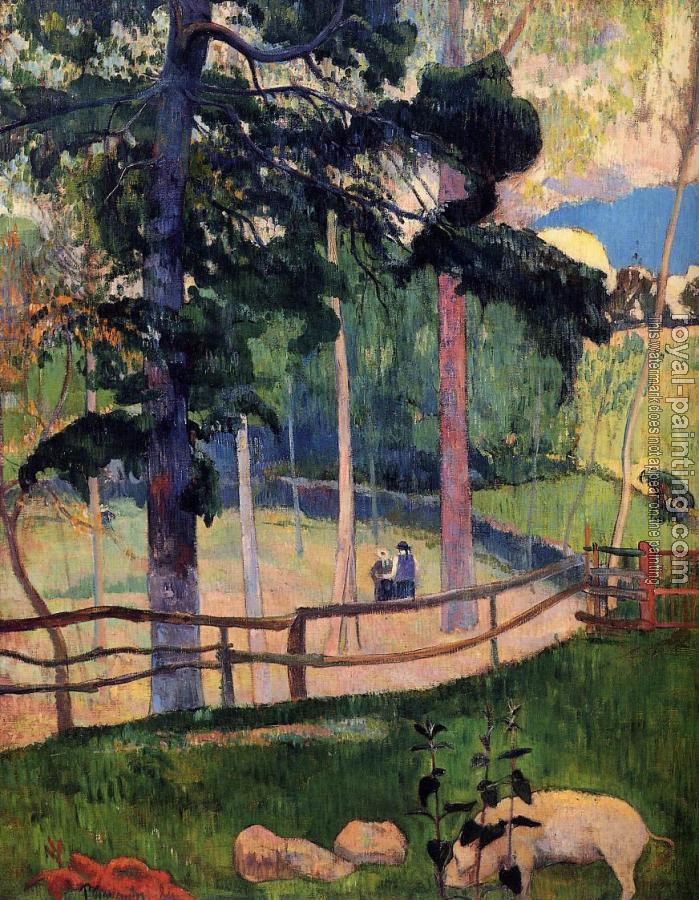 Paul Gauguin : Nostalgic Promenade